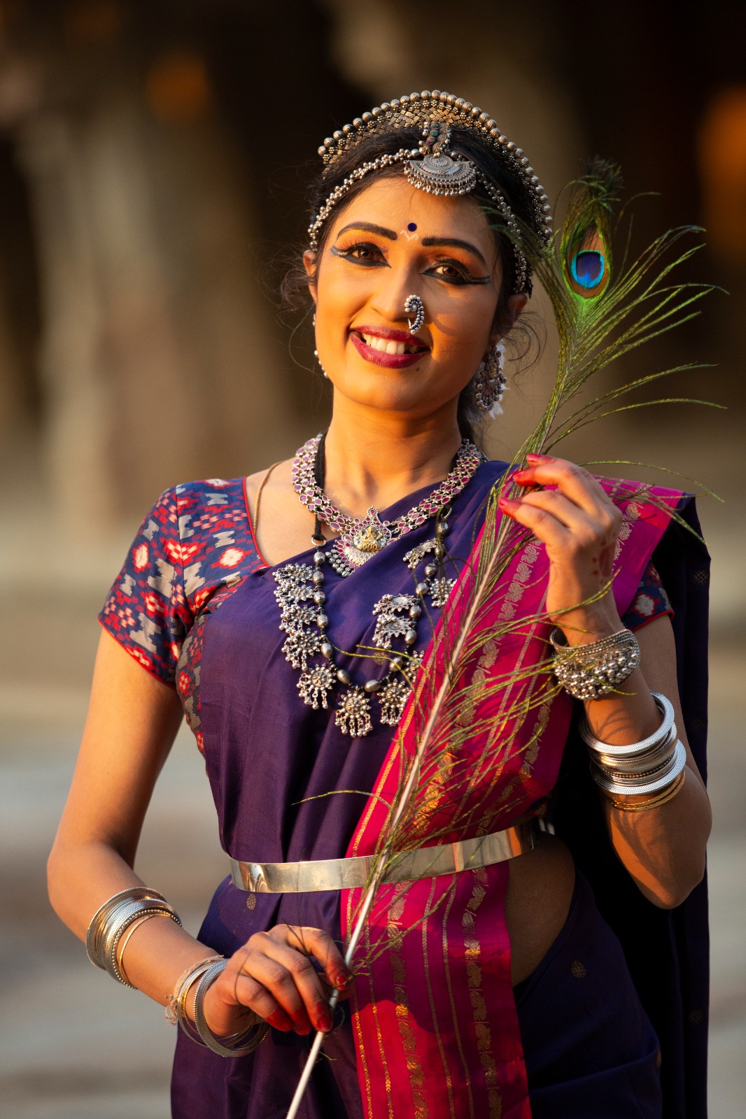 Smt. Vid. Dr. K. Jayalakshmi Jithendra Bhagavat, Founder and Artistic Director of Kailasa Kaladhara